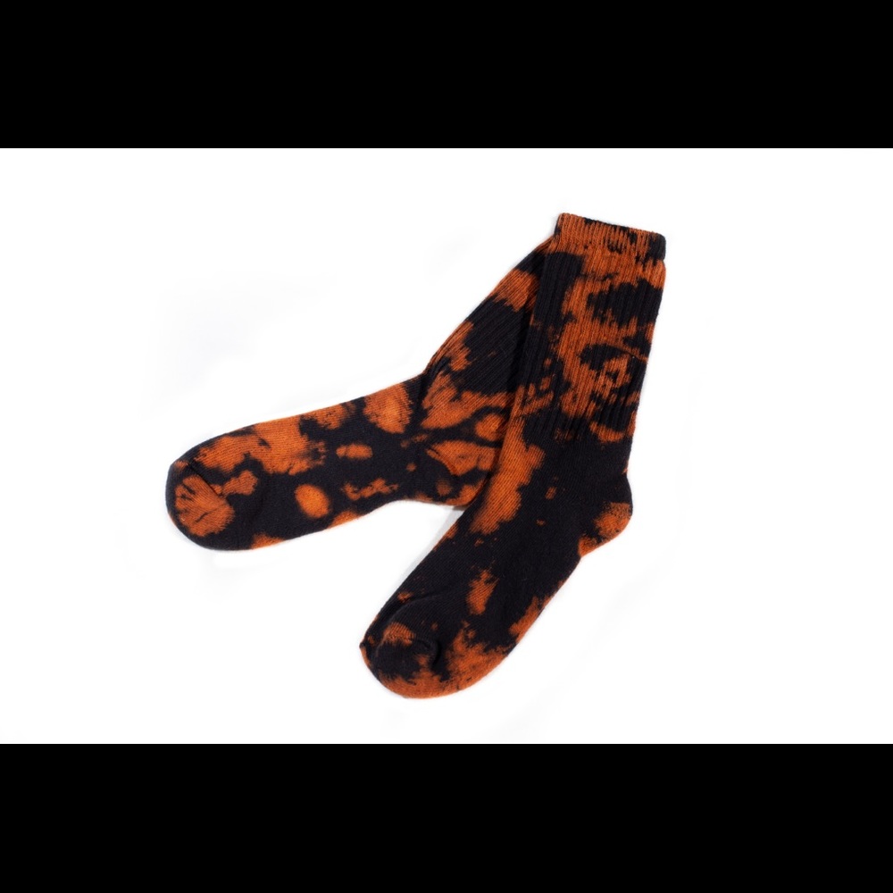 Bleached Dyed Socks